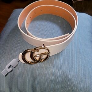 Women's Leather Belt with Buckle - Ideal for Dresses, Jeans, and Coats